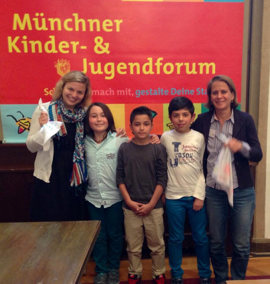 Patin für den Antrag „Recyclingpapier an Münchner Schulen“