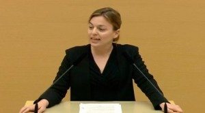 Katharina Schulze im Plenum am 26. März 