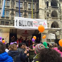 Gruene Fraktion Katharina Schulze One Billion Rising 2016 - 1