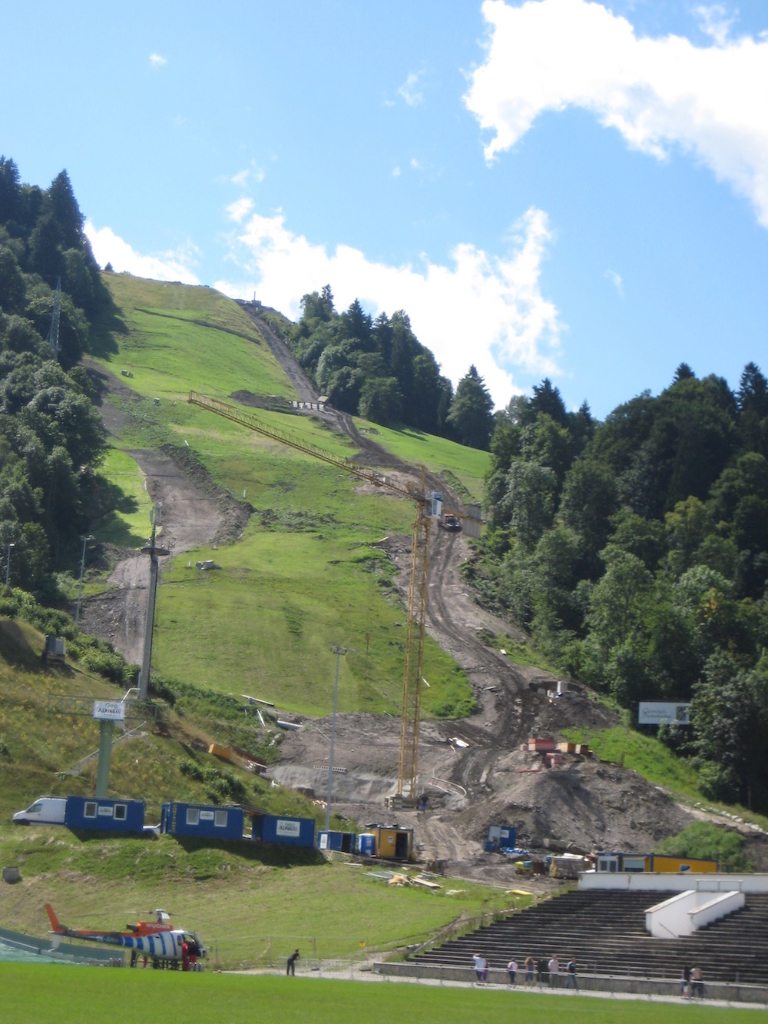 Das macht der Spitzensport mit der Natur in Garmisch