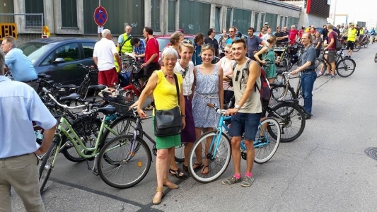 Fahrraddemo in München