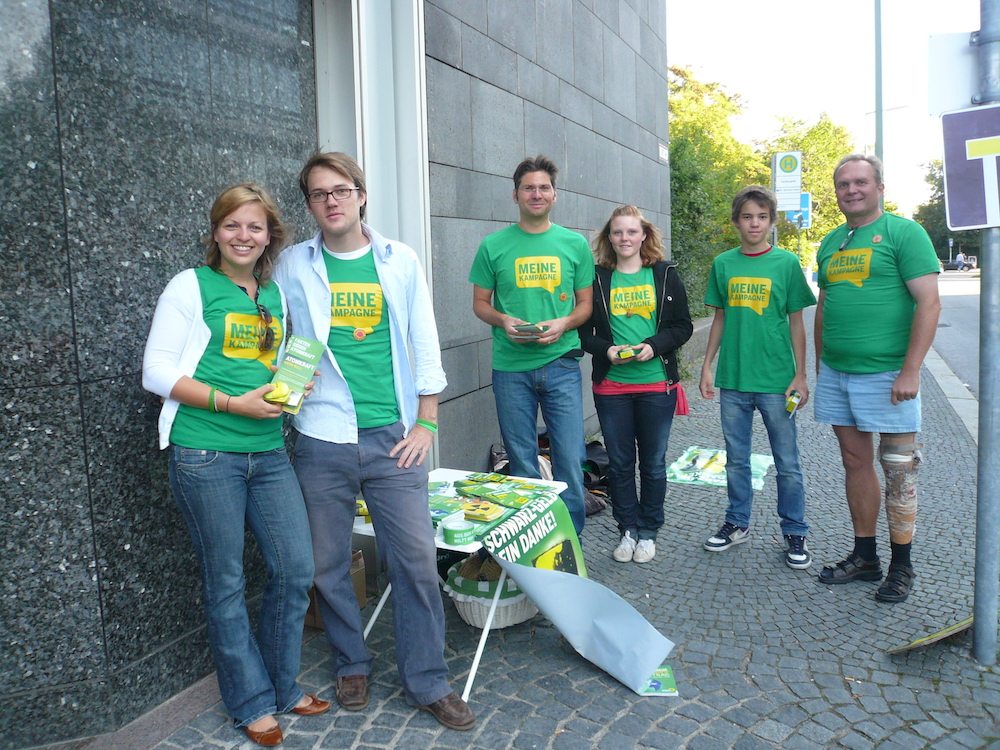 Wahlkampf der Grünen Jugend München: "Meine Kampagne"