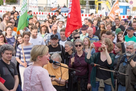 Protest gegen das PAG in München (Mai 2018)