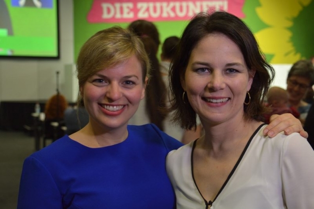 Katharina Schulze und Annalena Baerbock: Grüne Powerfrauen.