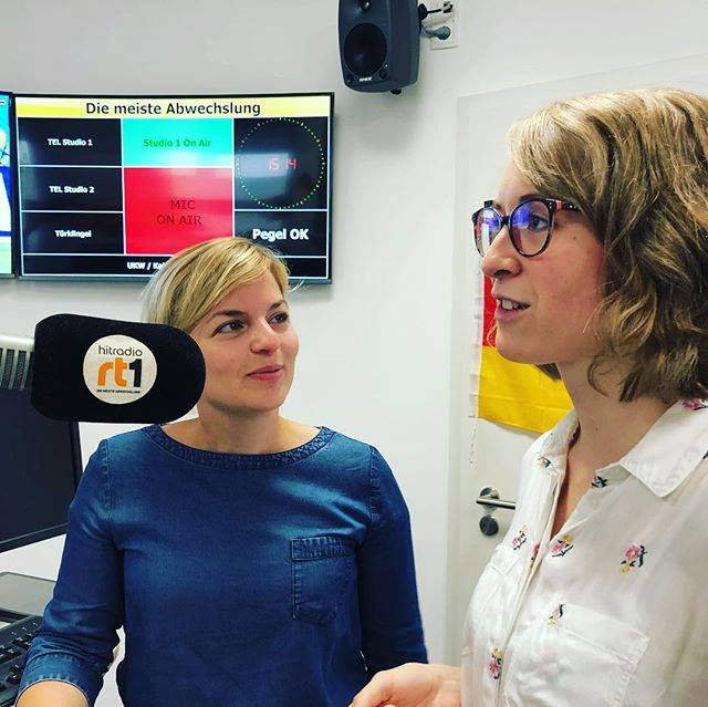 Juni: Radio-Interview in Schwaben mit Grüne Jugend Spitzenkandidatin Eva Lettenbauer