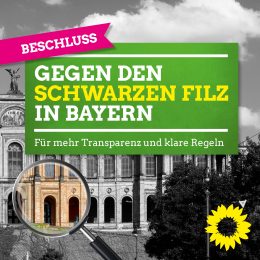 Klare Regeln gegen den schwarzen Filz in Bayern