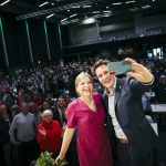 Grüner Parteitag: Schulze und Hartmann als Spitzen-Team gewählt